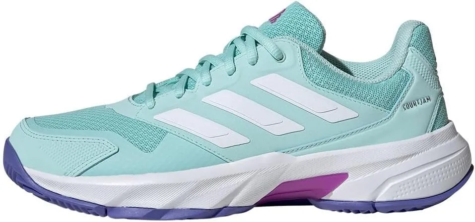 adidas Women's Courtjam Control 3 Tennis Shoes Sneaker