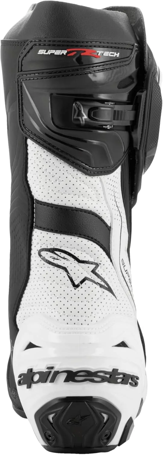 Alpinestars Supertech R Vented Motorcycle Boots – Lightweight Race Boot with Enhanced Ventilation and Protection