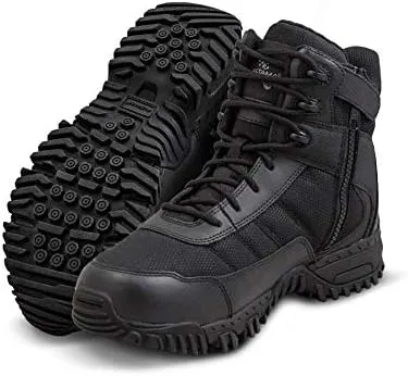 Altama Vengeance SR 6” Side Zip Men’s Tactical Boot | Lightweight Duty Footwear | Airport Friendly - Black, 15R