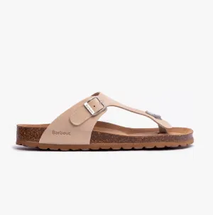 Barbour MARGATE Womens Sandals Parchment Suede