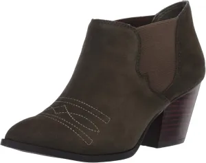 Bella Vita Women's Emilia Western-Inspired Shootie Ankle Boot