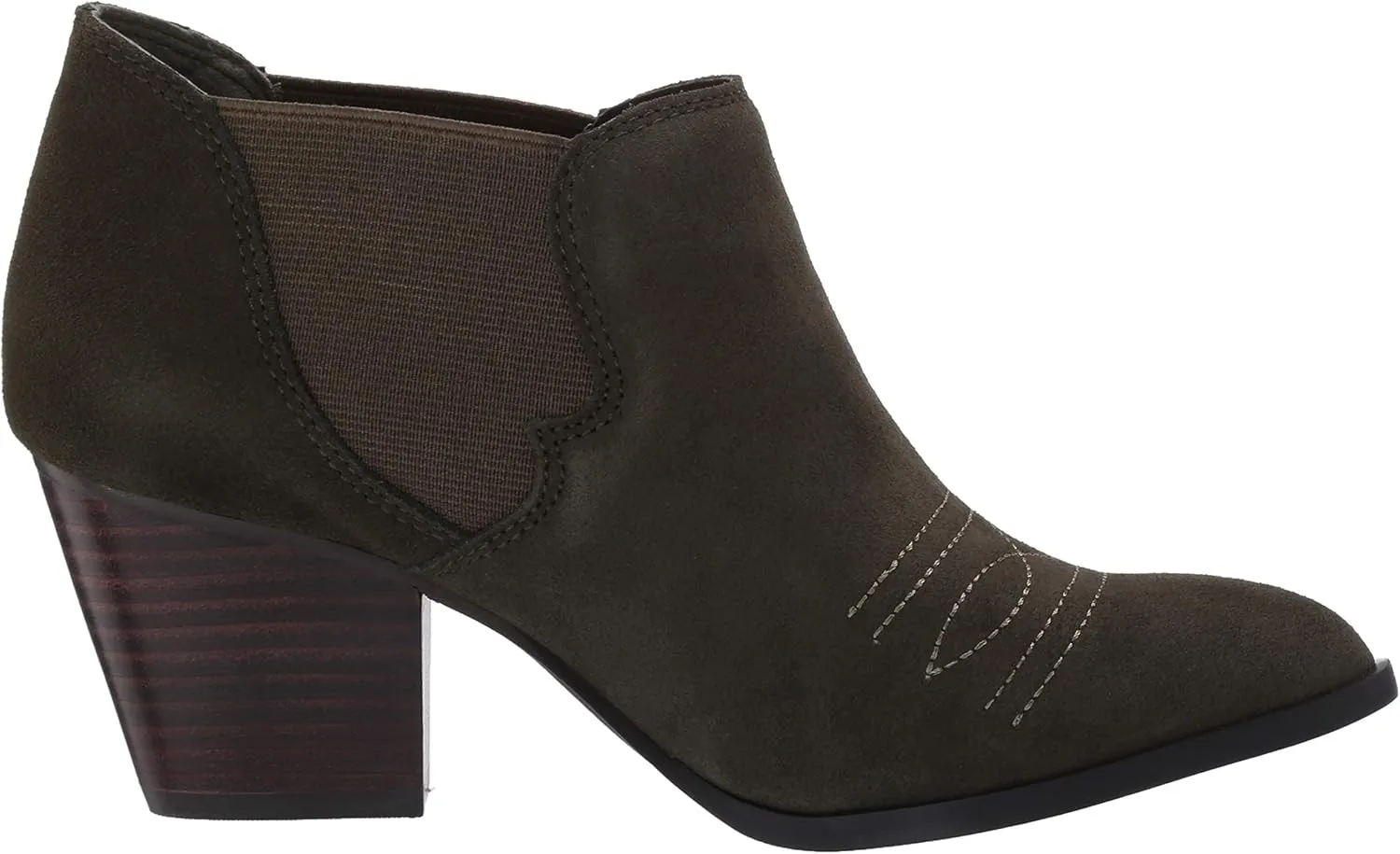 Bella Vita Women's Emilia Western-Inspired Shootie Ankle Boot