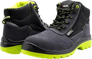 Bellota Bota Serraje Comp  S1P, Black Green ( Verde), 45 EU