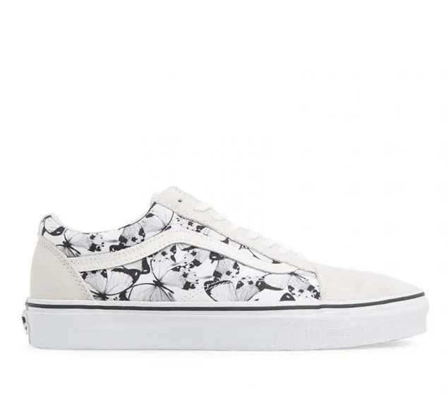 BLACK (BUTTERFLY) TRUE Live chat SKOOL | Top-quality at low price | OLD VANS WHITE