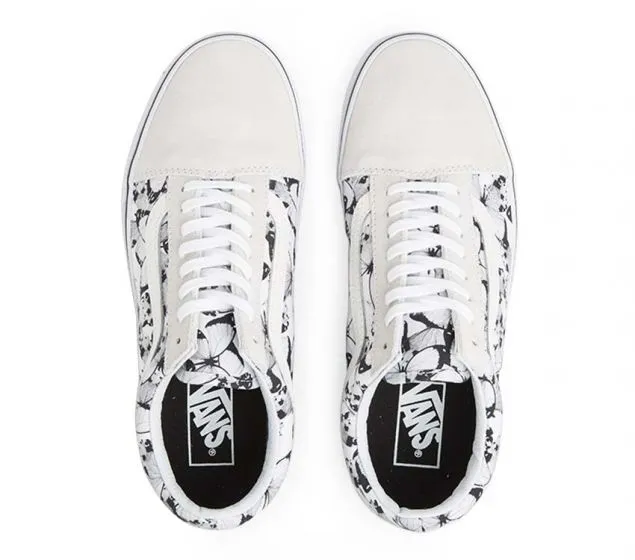 BLACK (BUTTERFLY) TRUE Live chat SKOOL | Top-quality at low price | OLD VANS WHITE