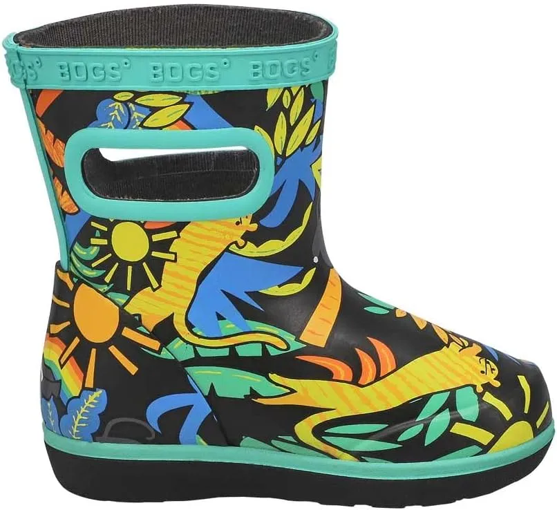 BOGS Unisex-Child Kids' Skipper Ii Rain Boot Super Jungle