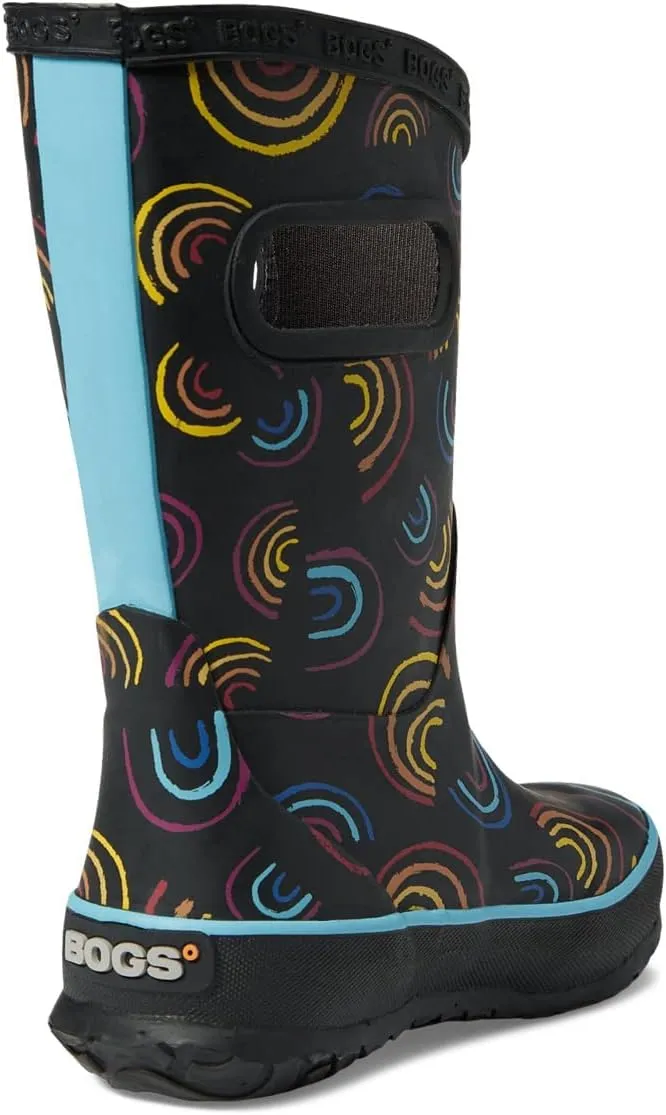 BOGS Unisex-Child Rain Boots Wild Rainbows (Toddler/Little Big Kid)