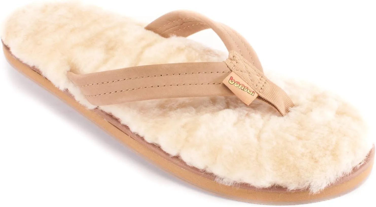 Bonsai Sandals Youth (Unisex) Sheepskin Sandal Flip Flops