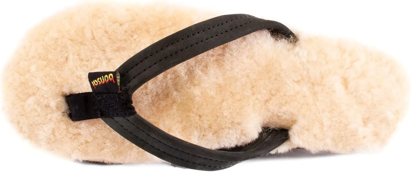 Bonsai Sandals Youth (Unisex) Sheepskin Sandal Flip Flops
