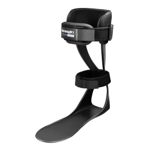 Brace On AFO S-Type - Drop Foot Stabilizer Brace, Moldable, Trimmable, Lightweight Polyethylene, Drop Foot Braces for Men, AFO Brace and Foot Drop Braces, Foot Boot for Injured Foot, Men, Right