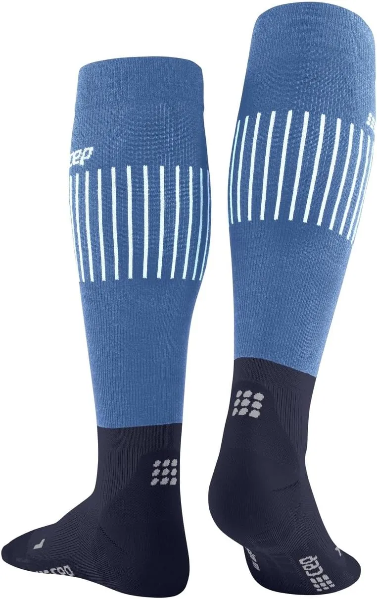 CEP Men's Lightweight Winter Compression Ultralight Ski and Snowboard Socks