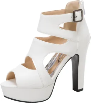 Ciuyurra Fashion Gladiator Sandals Platform Women Peep Toe Bootie Sandals