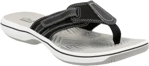 Clarks Collection Women's Brinkley JoJo Flip-Flop Sandals, Black