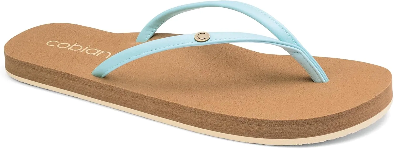 Cobian Nias Bounce Comfortable Beach Flip Flop Skinny Strap Sandals for Women