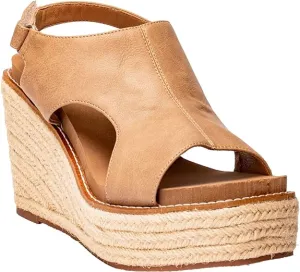 CORKYS Freddie Taupe Wedge