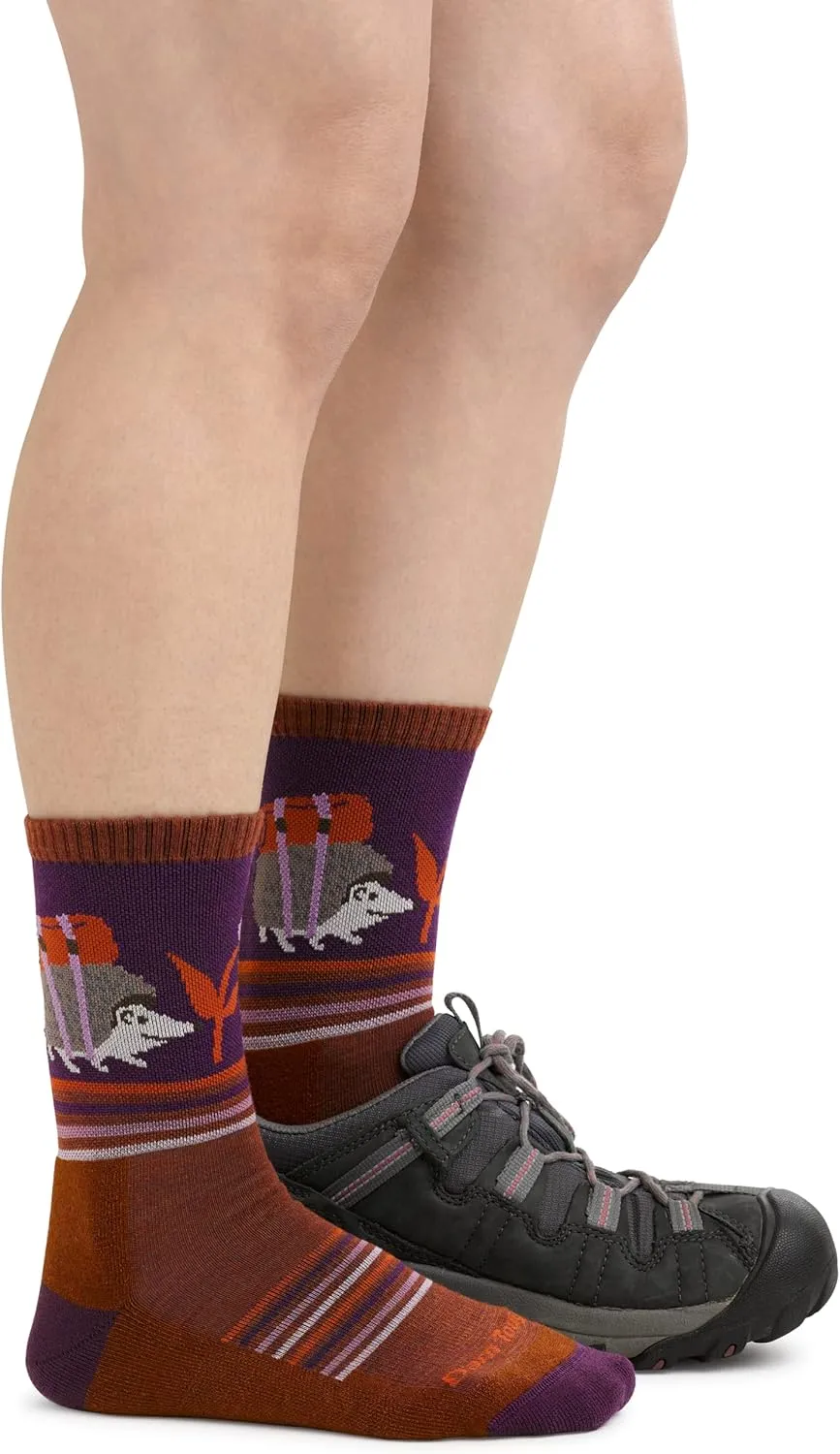 Darn Tough Women's Critter Club Micro Crew Lightweight with Cushion Sock (Style 5001) -