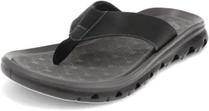 Dockers Men's Luka Flip-Flop, Black, 8