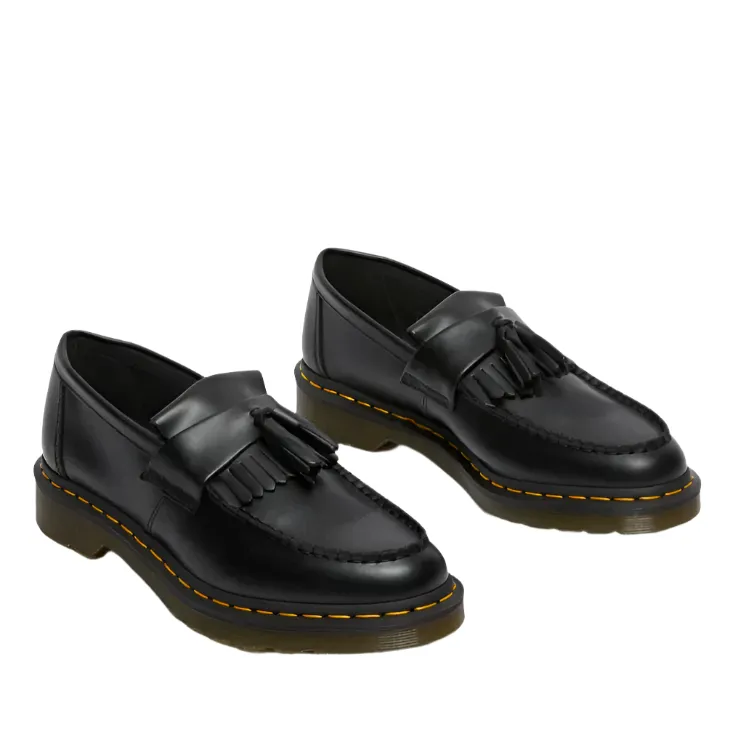 Dr. Martens Adrian Smooth Leather Tassel Loafer Black