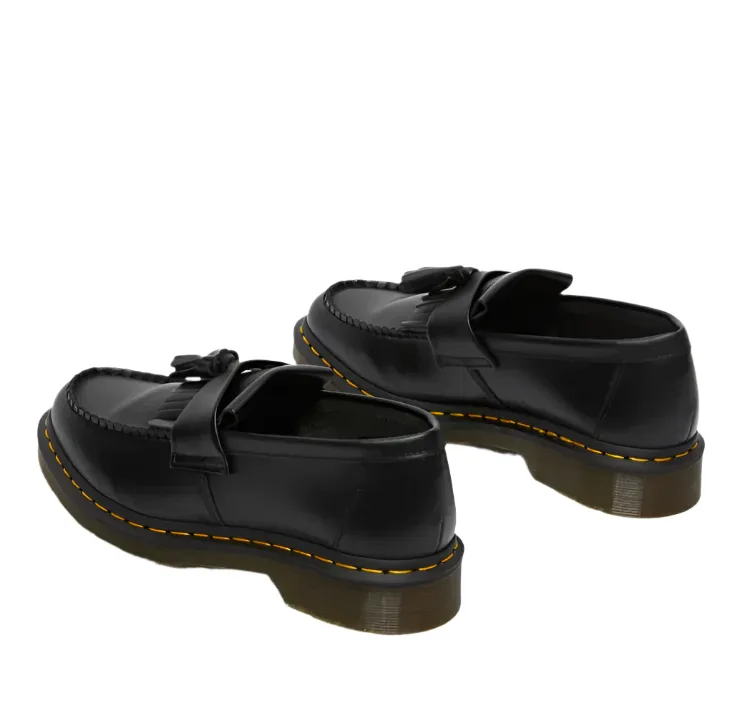 Dr. Martens Adrian Smooth Leather Tassel Loafer Black