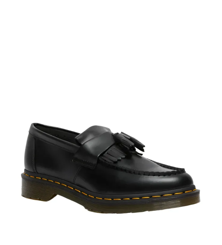 Dr. Martens Adrian Smooth Leather Tassel Loafer Black