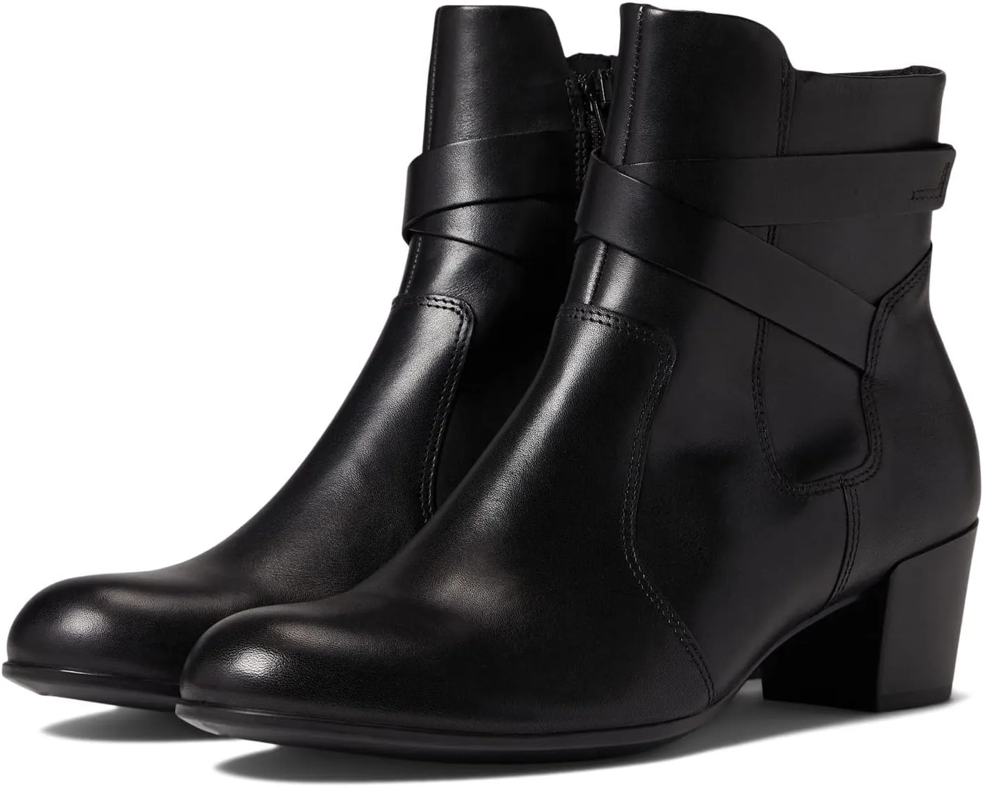 ECCO Women's Shape 35 Inside Zipper Plain Toe Ankle Boot