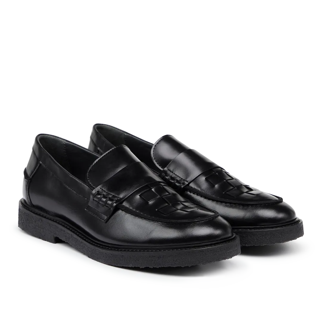 Geflochtener Loafer
