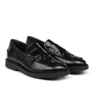 Geflochtener Loafer