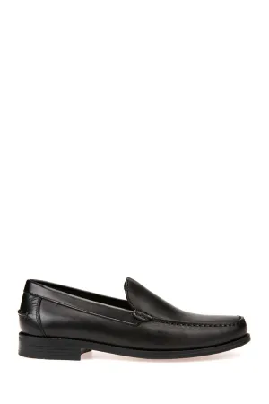 Geox Erkek Siyah New Damon Deri Loafer