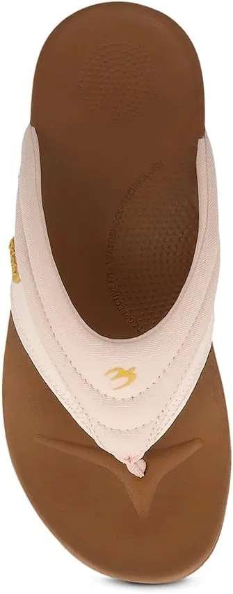 Gravity Defyer Women's GDEFY Kinor | Water Resistant Flip Flops | VersoShock Proven Performance | Orthotic Stress Recovery Outdoor Sandals