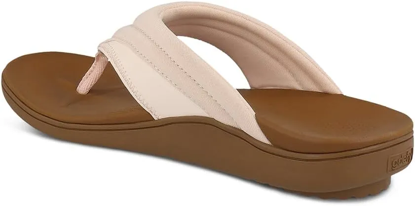 Gravity Defyer Women's GDEFY Kinor | Water Resistant Flip Flops | VersoShock Proven Performance | Orthotic Stress Recovery Outdoor Sandals