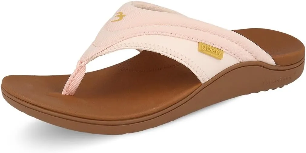 Gravity Defyer Women's GDEFY Kinor | Water Resistant Flip Flops | VersoShock Proven Performance | Orthotic Stress Recovery Outdoor Sandals