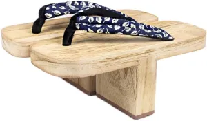 Japanese Style Cosplay Sandal Clogs Wooden Slippers Ninja Flip Flop Geta Sandal Clogs One Tooth Geta Sandals