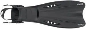 Mako Open Heel Fin - Popular Scuba Snorkeling and Swim Fins Yellow XSmall