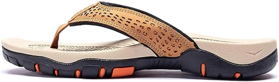 Mens Sport Flip Flops Comfort Sandals Indoor and Outdoor Beach Flip Flop
