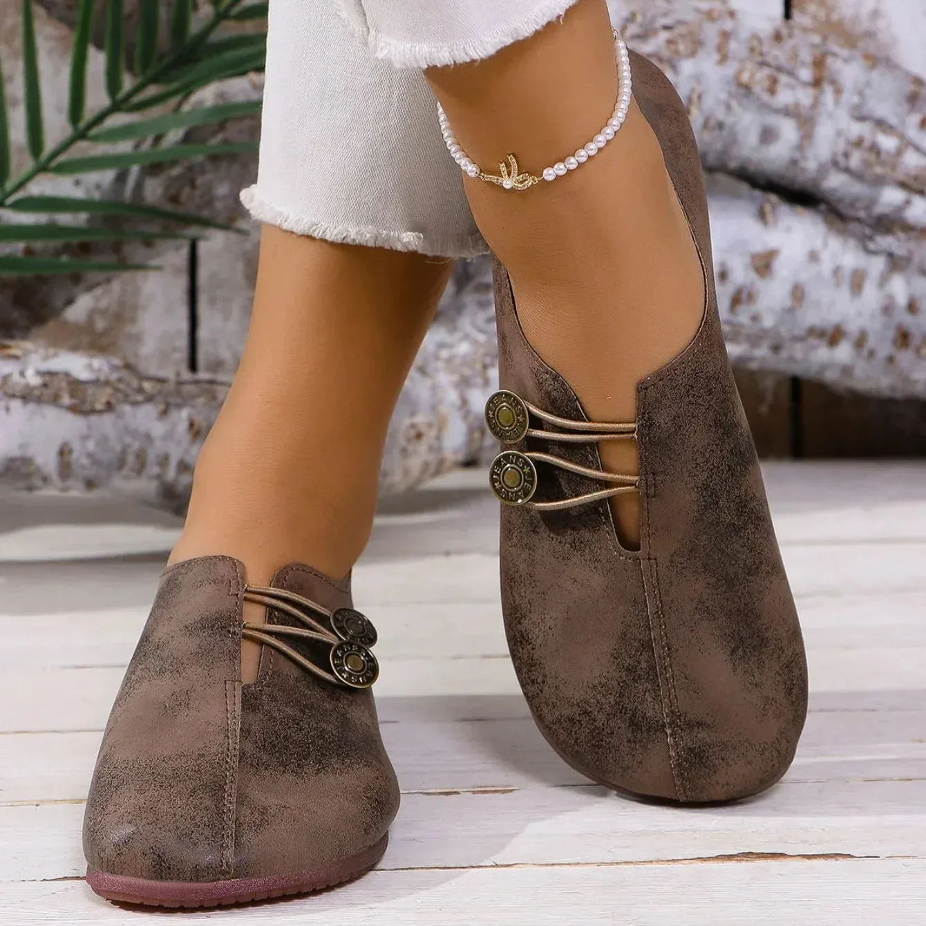 Micaela | Suede Loafer