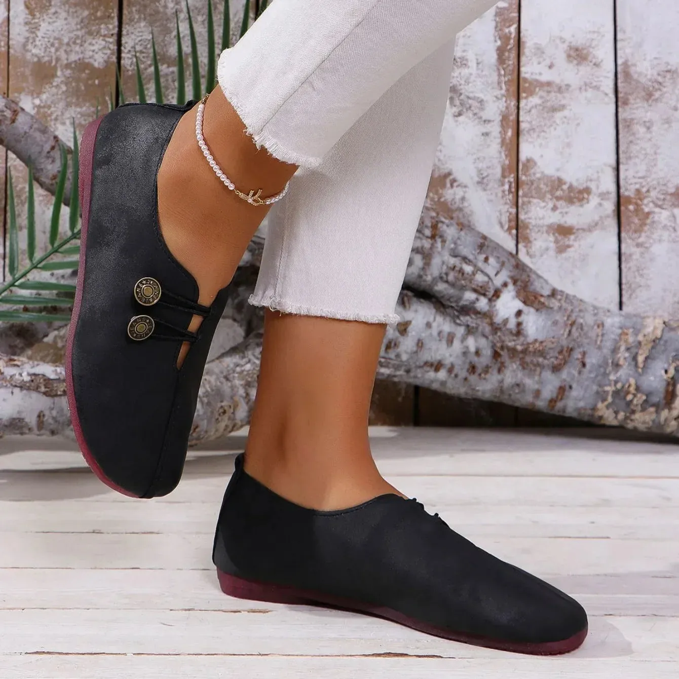 Micaela | Suede Loafer