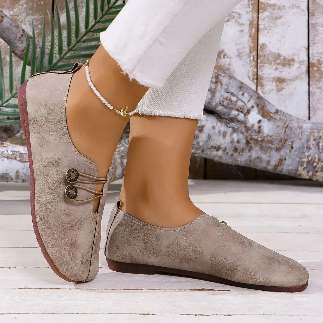 Micaela | Suede Loafer