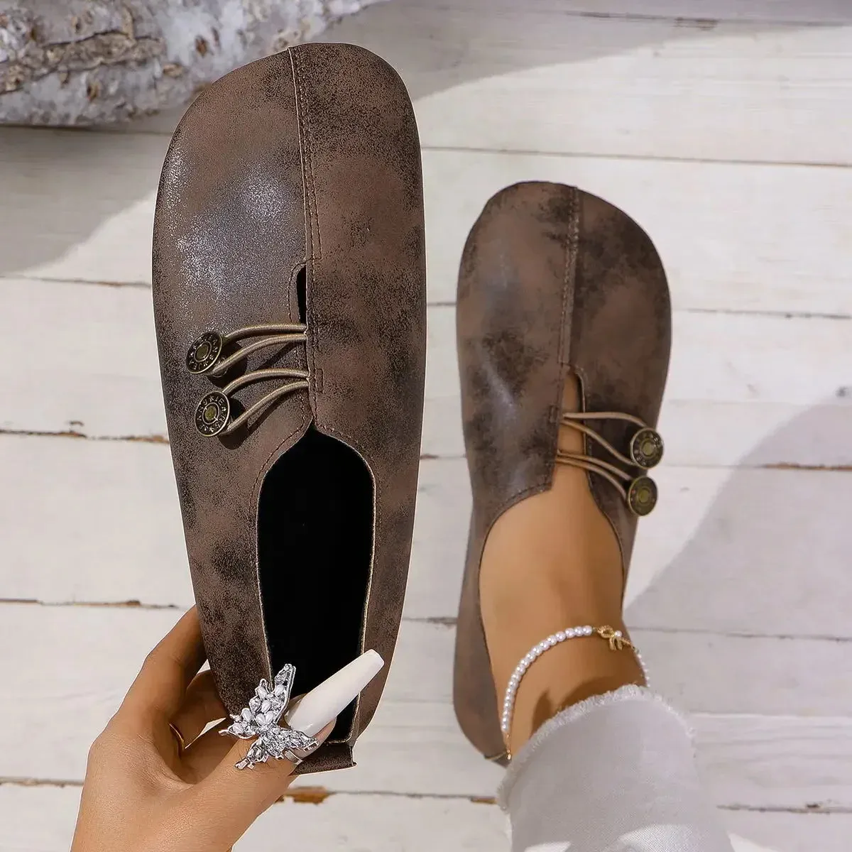 Micaela | Suede Loafer
