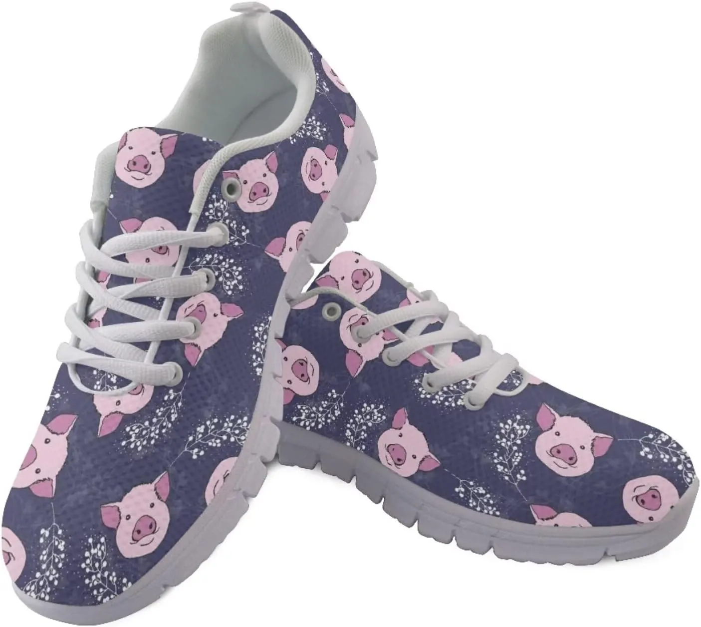 Modysero Fashion Non Slip Womens Tennis Shoes for Outdoor Beach Walking Sneaker Lightweight Casual Lace Up Footwear for Ladies