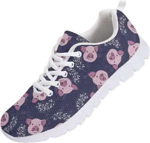 Modysero Fashion Non Slip Womens Tennis Shoes for Outdoor Beach Walking Sneaker Lightweight Casual Lace Up Footwear for Ladies