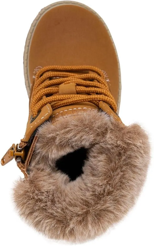 Nautica Kids Chukka Boots with Lace-Up and Zipper Ankle Bootie Design | Boys-Girls | Dress Shoes | Size for Toddler & Little Kids