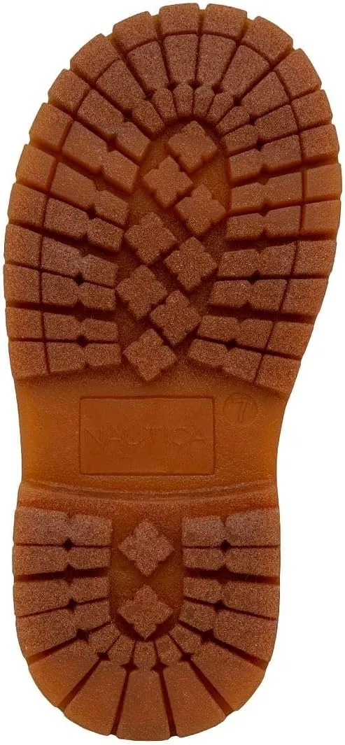 Nautica Kids Chukka Boots with Lace-Up and Zipper Ankle Bootie Design | Boys-Girls | Dress Shoes | Size for Toddler & Little Kids