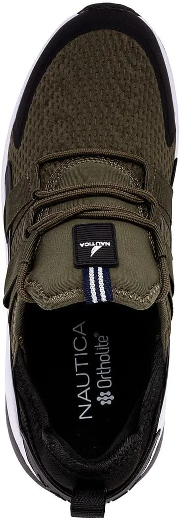 Nautica Men's Sneakers - Air Cushion Lace-Up Running Shoe - Lightweight and Comfortable Athletic Footwear for Everyday Wear and Fitness Training