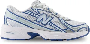 New Balance 740 Big Kids Shoes (Ice Blue Silver, 7)