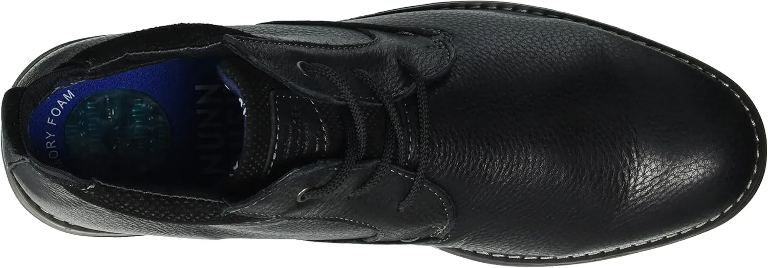 Nunn Bush Men's Bayridge Plain Toe Chukka Lightweight Leather Boot