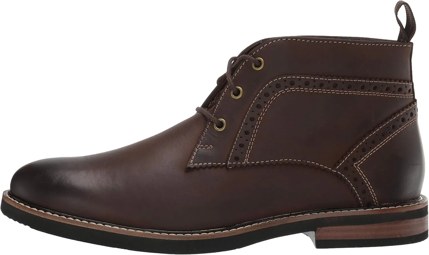 Nunn Bush Men's Ozark Plain Toe Chukka Boot with Kore Walking Comfort Technology