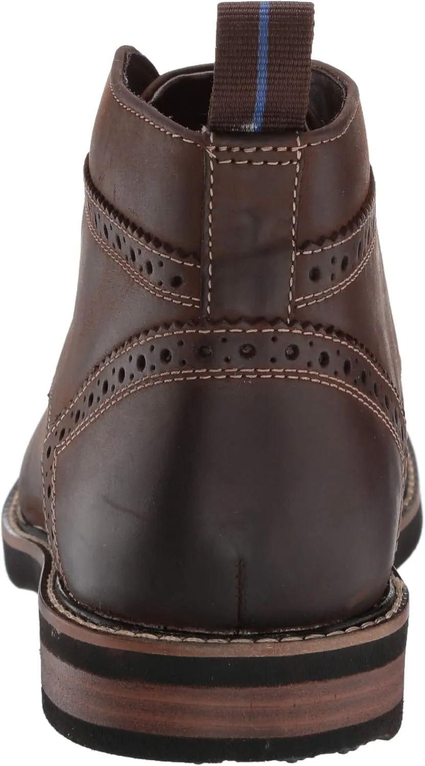 Nunn Bush Men's Ozark Plain Toe Chukka Boot with Kore Walking Comfort Technology