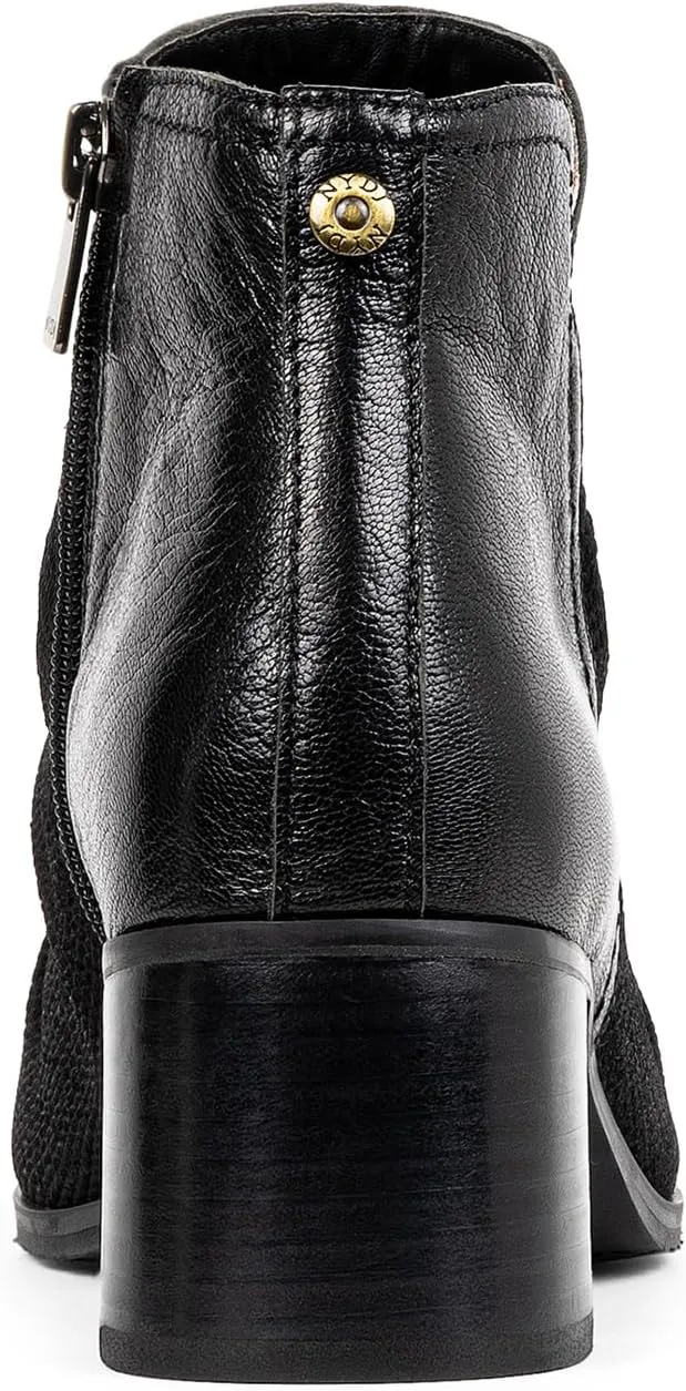 NYDJ Women's Dernnes Embossed Suede Ankle Boot
