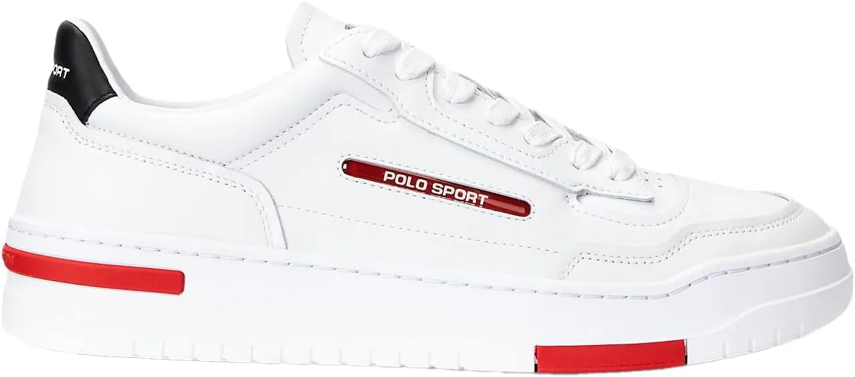 POLO RALPH LAUREN Men's Leather-ps 300-sneakers-low Top Lace Sneaker