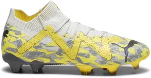 PUMA Mens Future Ultimate Firm GroundArtificial Ground Soccer Cleats Cleated, Firm Ground - Grey - Size 6.5 M, 10735504